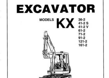 Kubota KX36-2 41-2 61-2 71-2 91-2 121-2 161-2 instrukcja obsługi DTR PL Kubota KX36-2 41-2 61-2 71-2 91-2 121-2 161-2 instrukcja obsługi DTR PL
