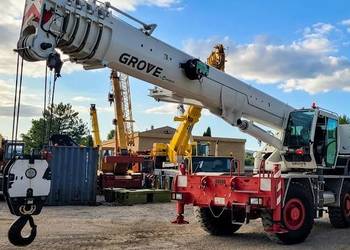 ŻURAW TERENOWY GROVE RT 550E DźWIG BUDOWLANY LEASING DOTACJA RATY
