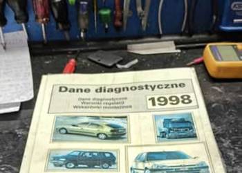 Książka dane diagnostyczne silnika i podwozia
