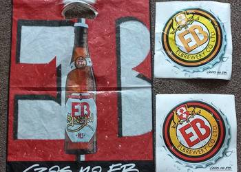 Czas na EB, Specjal Pils, Piwo Elbląg, browar, naklejka, reklamówka