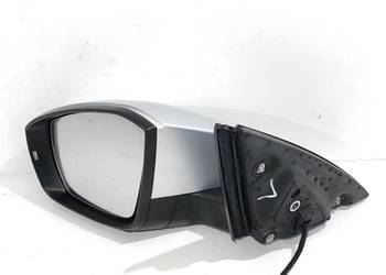 LUSTERKO LEWY SKODA OCTAVIA III Kombi REFLEXSILBER MET LA7W ZEWNĘTRZNE