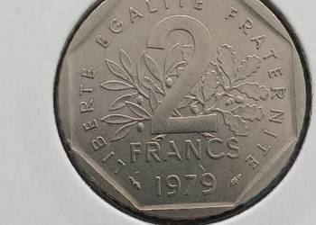 2 Franki Francja 1979 r.
