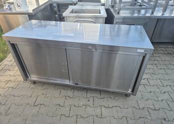Stół Gastronomiczny Centralny Drzwi Suwane 160/60/85 M