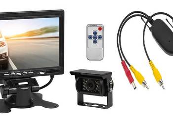 Bezprzewodowa Kamera cofania BLOW BVS-549 + MONITOR 7"
