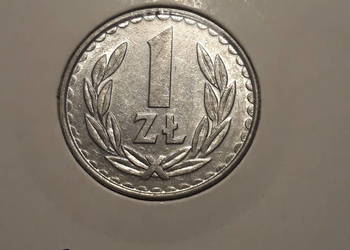 1 złoty 1985 r. - nr 8 - ookoło mennicze 1 złoty 1985 r. - nr 8 - ookoło mennicze