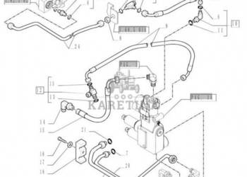 New Holland T6090 T6070 Rurka 87679504