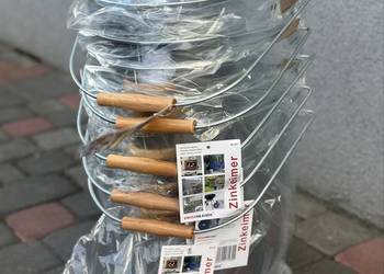 Wiadra z pokrzywą 20l nowe ocynkowane 5 szt