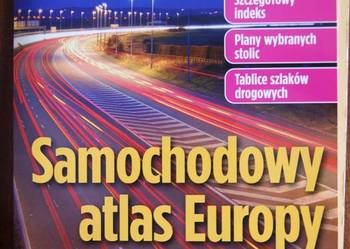 SAMOCHODOWY ATLAS EUROPY