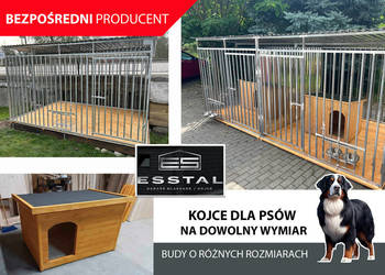 125 Kojec dla Psa 4x2 , Kojce | dowolne rozmiary | OCYNK | - ESSTAL