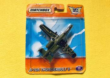 UNIKAT nowy samolot Matchbox A-10A Thunderbolt II Sky Busters 2010