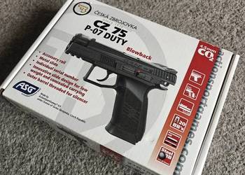 Wiatrówka CZ 75 P-07 Duty Blow-Back 4,5 mm