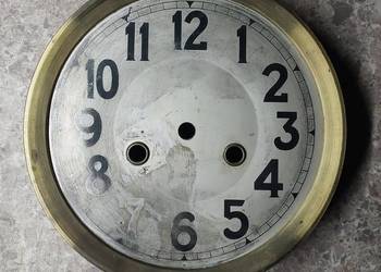 T143 Tarcza starego zegara GB 18,5cm 57/32 Gustav Becker