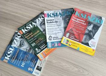 Książki. Magazyn do czytania 4 numery Miłoszewski, Kuciel-Frydryszak