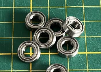 Z02b Łożysko kulkowe 6x12x4 - MR 126 ZZ - oś 6mm 2szt