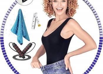 Hula Hoop AOYATE w zestawie ze skakanką