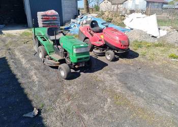 2 traktorki castelgarden I brill