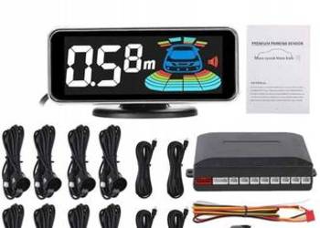 8 x czujnik parkowania wyświetlacz led