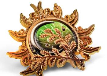 Druid Class Badge | 5 cm | Metal | Przypinka | Baldur’s Gate 3