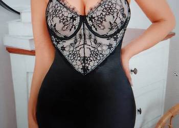 (36/38) (S/M) Ekskluzywna, czarna halka modelująca z Londynu, NOWA