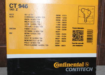 CT 940 Pasek rozrządu VOLVO S40 I, V40; RENAULT ESPACE III,