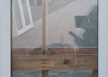 OKNA KacprzaK Witryna 63X149 FIX Używany PCV Plastikowy