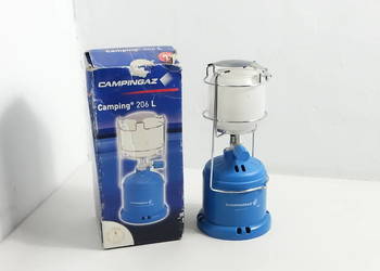 Lampa gazowa turystyczna Campingaz Camping 206 L | Klasyk, SPRAWNA, Pudełko