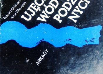 Ujęcia wód podziemnych książki księgarnie Warszawa Ujęcia wód podziemnych książki księgarnie Warszawa