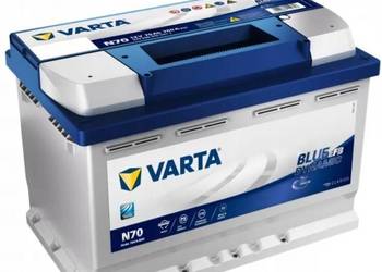 Akumulator 70Ah 760A  Varta Blue Dynamic EFB START&STOP N70