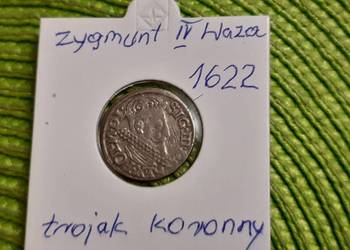 moneta srebrna Zygmunta III Wazy z 1622r