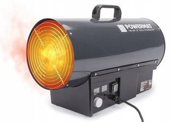 Nagrzewnica gazowa 45kw z termostatem lcd dmuchawa grzejnik + wąż