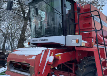 Massey Fergusson MF 30 - kombajn - części kabina sieczkarnia koła most zwo…