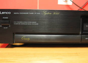 Lenco ST 3130 cyfrowy tuner radiowy z Quartz Lock i pamięcią 12 stacji