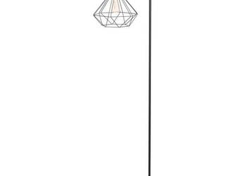 Lampa podłogowa GoodHome Smertrio 1-punktowa E27 czarna