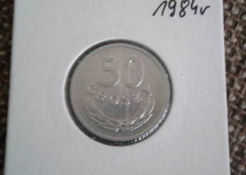 50 groszy 1984 r -PRL-około mennicza 50 groszy 1984 r -PRL-około mennicza