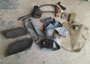 Stare części do Fiat 126p przełącznik zespolony szyba pasy inne retro PRL