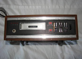 Tomboy stary magnetofon 8 ścieżkowy
