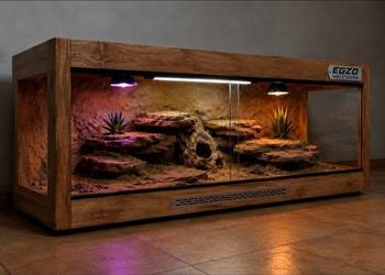 Terrarium profesjonalne dla gekona lamparciego żółwia greckiego