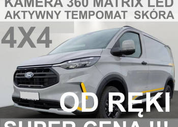 Ford Transit Custom Trail 170KM 4x4 Matrix LED Kamera 360 Hak Super Cena !