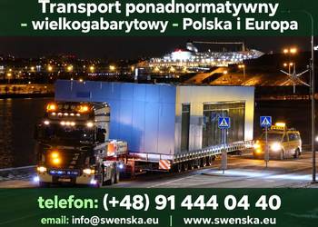 Transport ponadnormatywny, wielkogabarytowy i relokacje – Polska i Europa