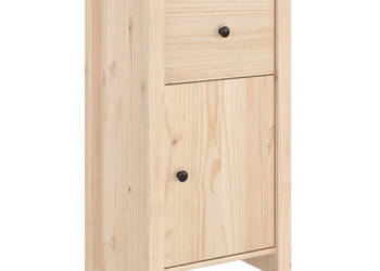 Szafki 2 szt. 40x35x80 cm lite drewno sosnowe WM-813755