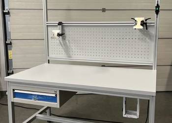 STANOWISKO MES DLA OPERATORA MASZYNY CNC – 1500x800mm H=2140mm - LEAN