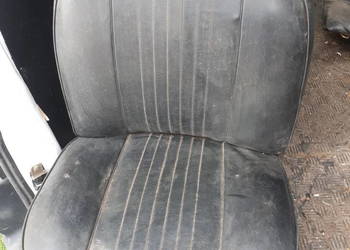 Fiat 125p czarne fotele + kanapa Fiat 125p czarne fotele + kanapa