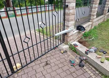 Montaż napędu do bram wjazdowych – instalacja