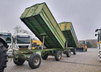 Przyczepa transportowa Krone KRONE DK225 / 16 Przyczepa Krone wywrotka 3 s…