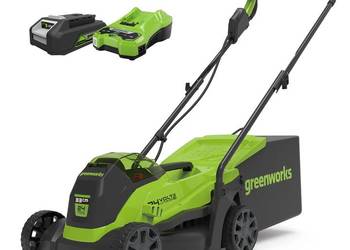Greenworks GD24LM33K2 Kosiarka akumulatorowa 24V