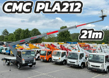 Renault Maxity Podnośnik Koszowy 21m CMC PLA 212 Zwyżka UDT Wumag GSR Mult…