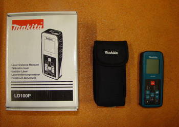 Miernik laserowy ( dalmierz ) MAKITA do 100m  Ref. LD 100 P