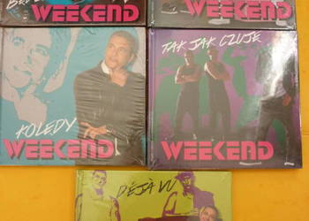 5 płyt CD Weekend (nowe, w folii): Deja vu, "Tak jak czuję"