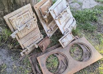 Drzwiczki żeliwne blachy