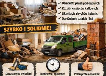 Opróżnienie mieszkań i wywóz gratów starych mebli